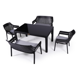Heniver Hilton Minderli Rattan Set