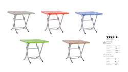 Heniver 80X80cm Volo Katlanır Masa