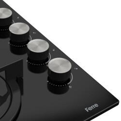 Ferre Cs205 Siyah Cam Ankastre Ocak