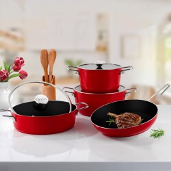 Lines Granit 7 Parça Rozella Set