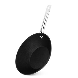 Lines Granit 28 cm Ezme Wok İndiksiyon Tava