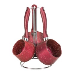 Lines Granite Coffee Pot 3 pcs 3Mm