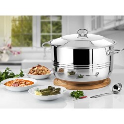 Lines 20Cm Derin Çelik Tencere