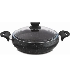 Lines 28Cm Granite Casserole Pot