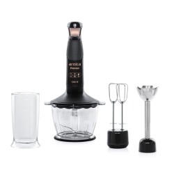 Arnica 12F4 Panna Stick Blender Set Siyah
