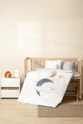 Luna Touch %100 Pamuk Bebek Nevresim Takımı