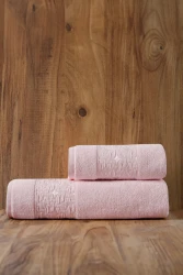 Opollo Ekstra Yumuşak Pamuklu Eponj 2'li Havlu Seti