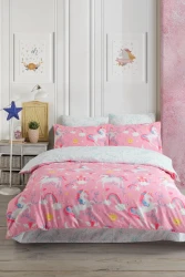 Pony %100 Pamuk Çift Kişilik Nevresim Takımı