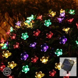 Solar Flower RGB Decoration Lamp