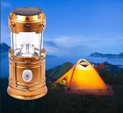Solar Powered Multifunctional Camping Lantern