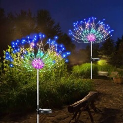 Solar Garden Tree Lamp 2 Pcs