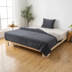 Sooty Mocha Velvet Nevresim Takımı  Orkide Tek/Çift Kişilik