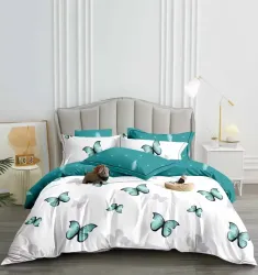Butterfly Lucy Slikon Yorgan Seti Tek/Çift Kişilik