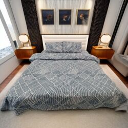 Mature %100 Pamuk Lux Pazen Nevresim Takımı Çift Kişilik