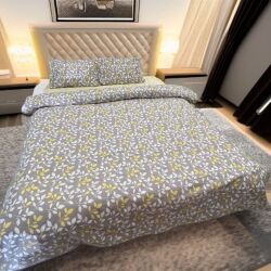 Flower %100 Pamuk Lux Pazen Nevresim Takımı Çift Kişilik