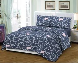 Cordelia Yazlık Mikrosaten Nevresim Takımı Tek / Çift Kişilik