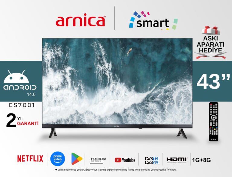 ARNICA ES7001 43'' ANDROID TV