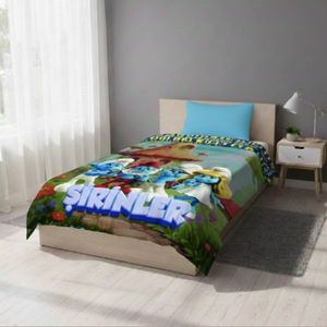 Orkide Welsoft Şirinler Battaniye 180x220 CM