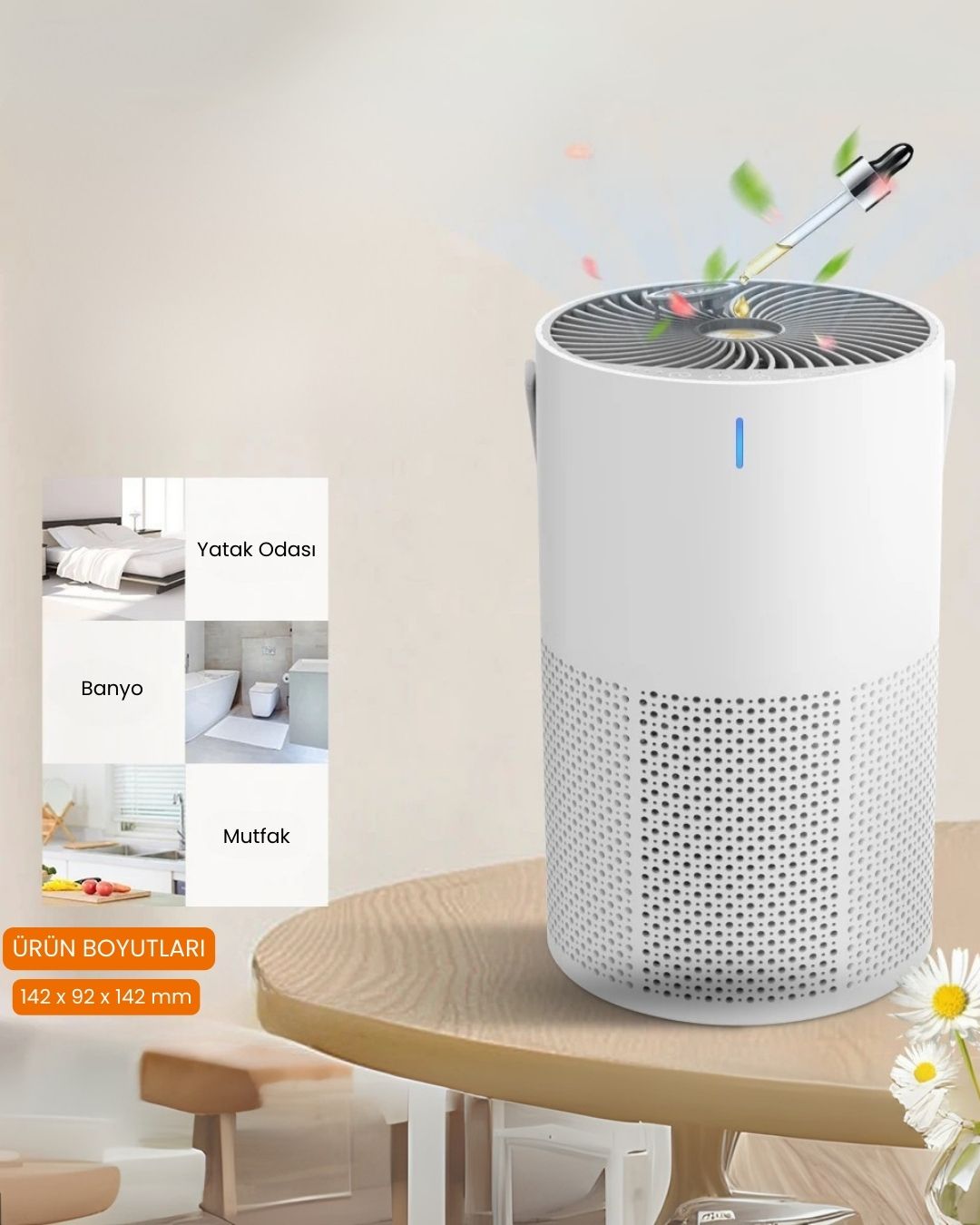 GL-K802 Taşınabilir Hava Temizleyici