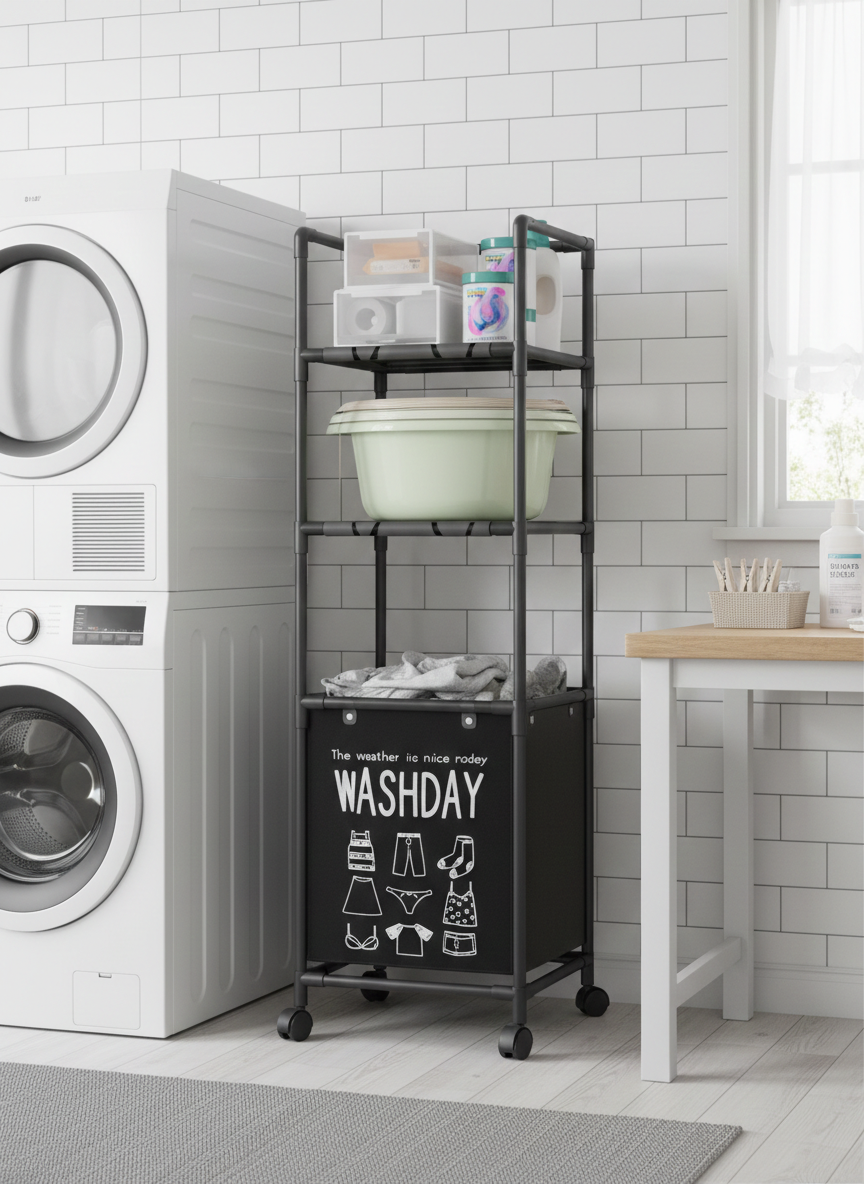 Multifonksiyonel Banyo Rafı - YH6905-3