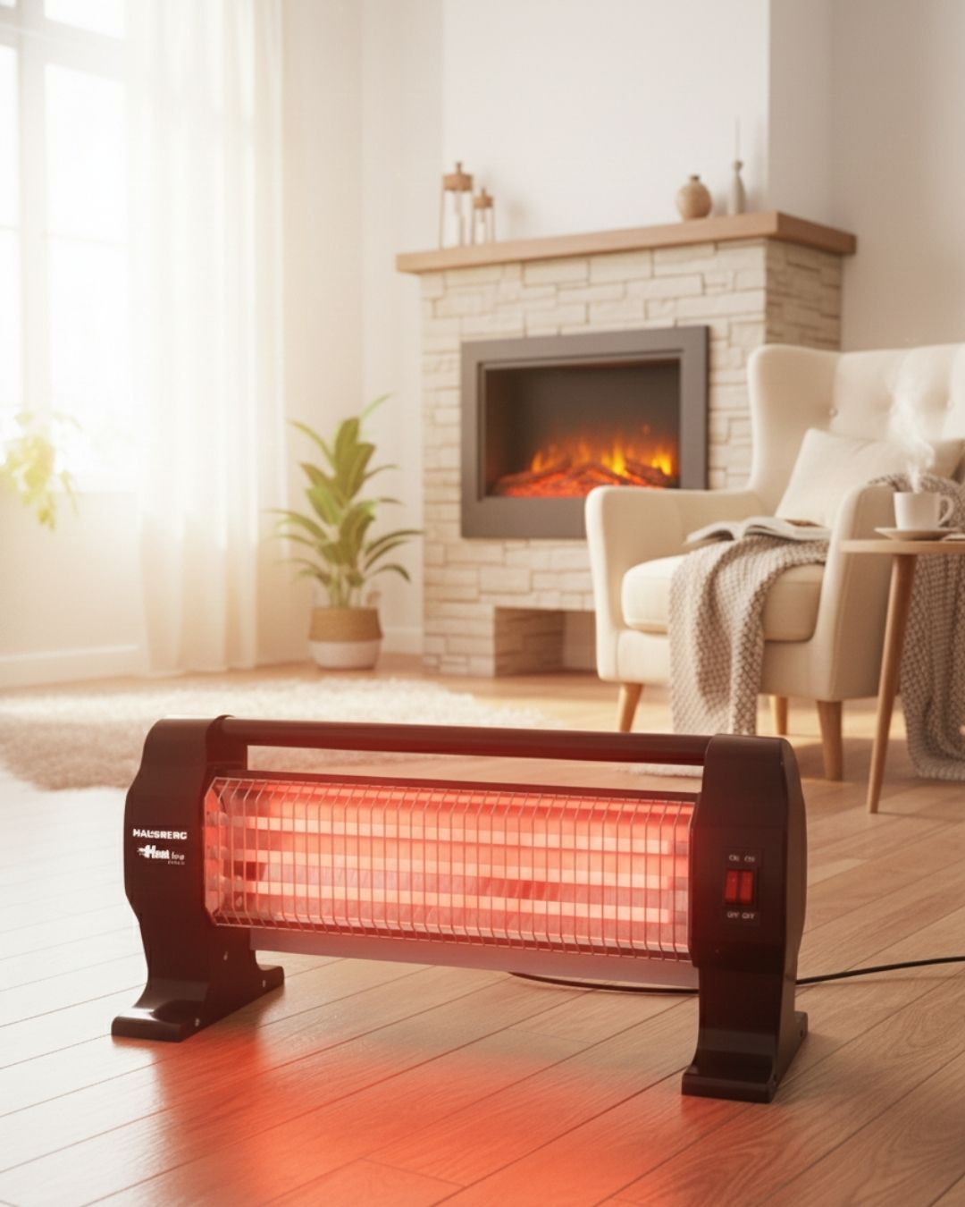 Hausber HB-8101 NG  Elektrikli Soba