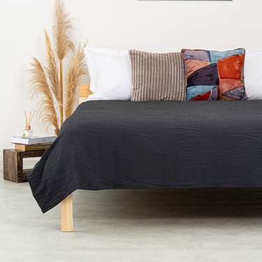 Jazzy Çift Kişilik Premium Çok Amaçlı Yatak Örtüsü 