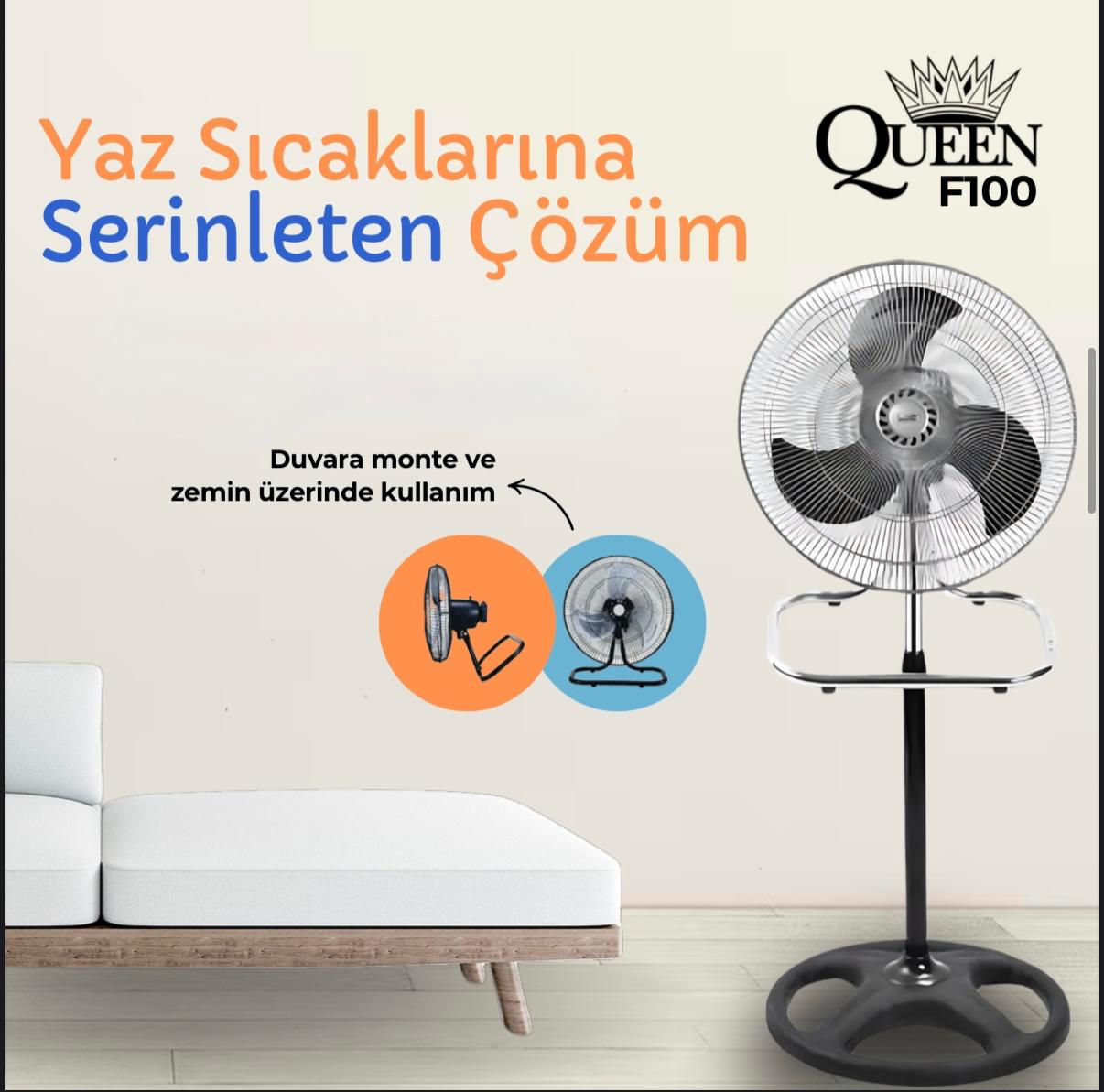 18'' QUEEN F100 VANTILATOR