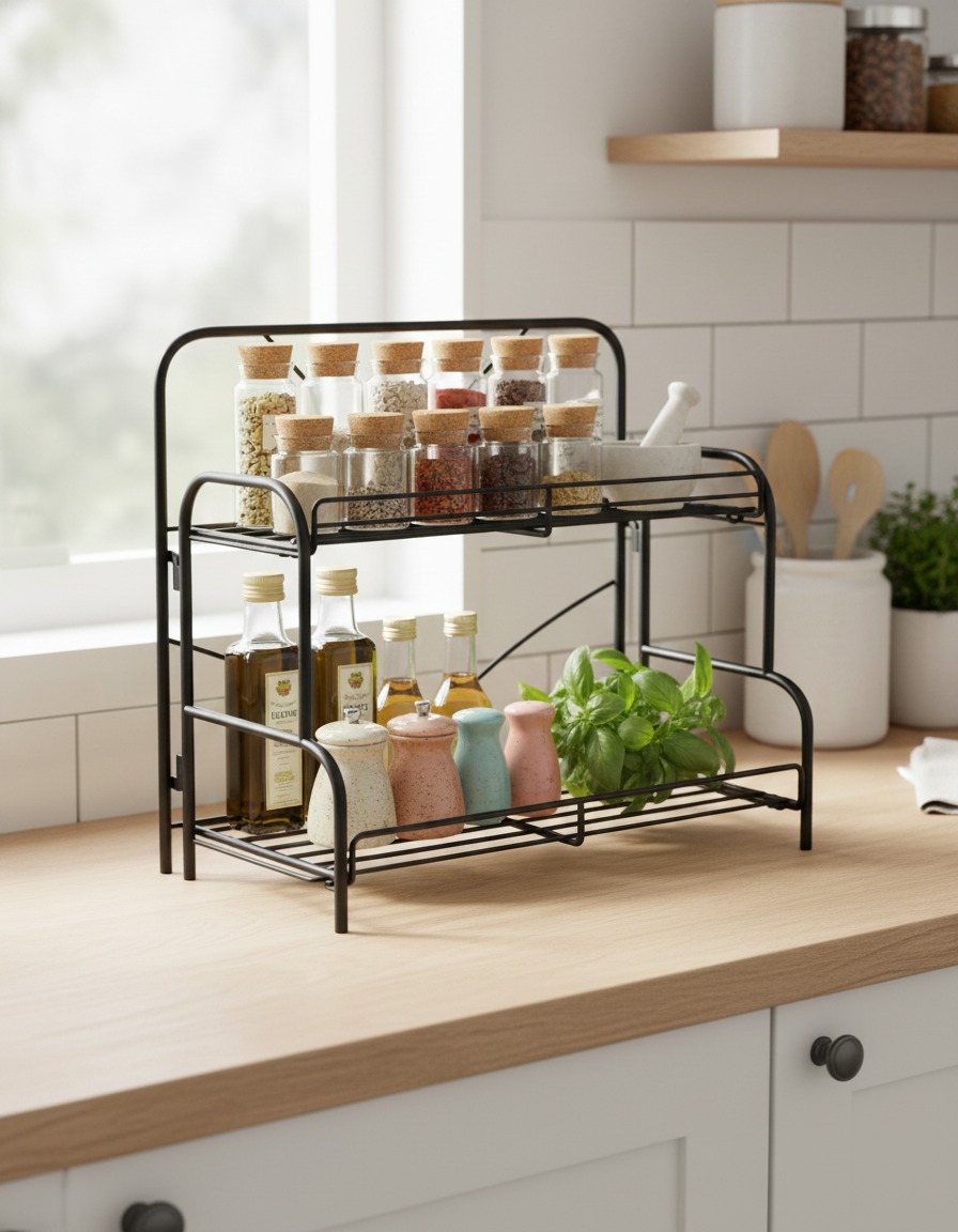 2 Gözlü Multifonksiyonel Raf MJ-2036