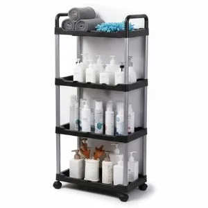 4 Gözlü Depolama RafI - 0158