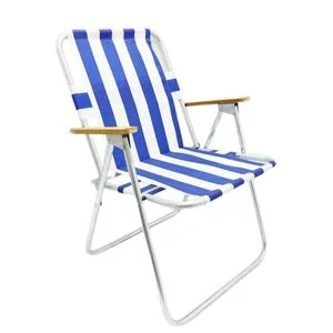 BEYAZ KATLANIR FILELI KAMP SANDALYESI